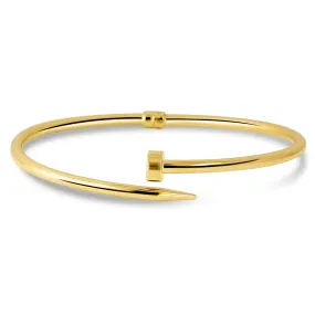 14K FANCY HP BANGLE 63MM (BGTG3-14K)