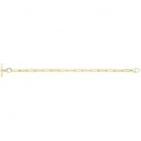 9ct Yellow Gold Hollow Bracelet NK450B