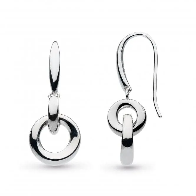 Bevel Cirque Link Drop Earrings 6188RP