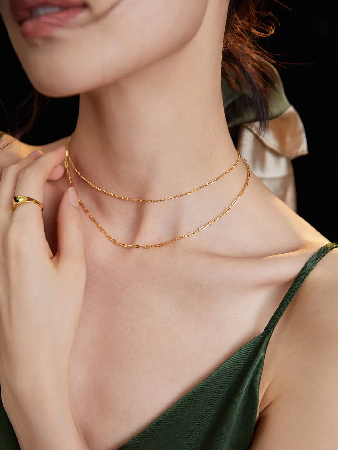 Double-Layered Necklace