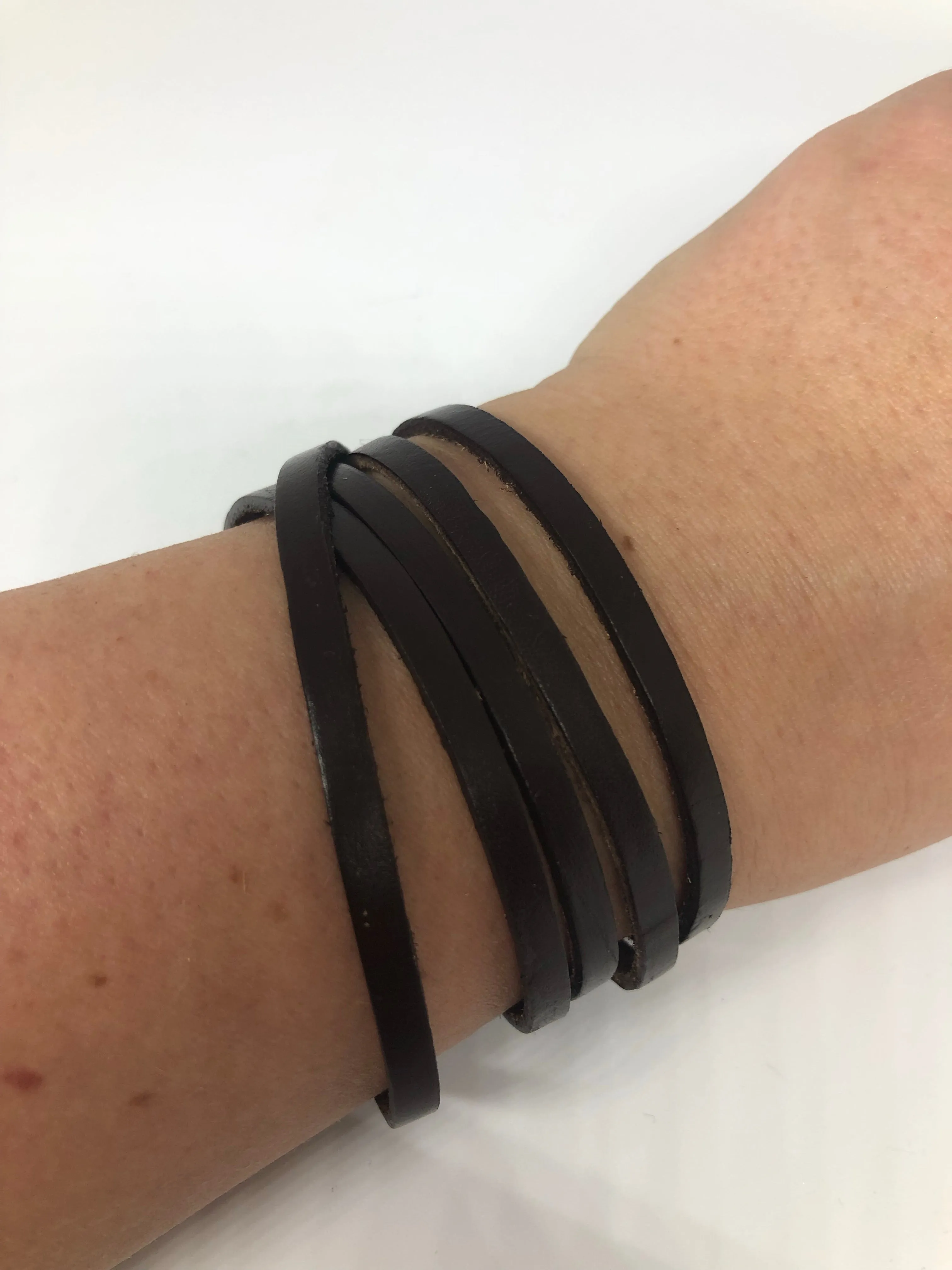 Genuine Leather Wrap Bracelets