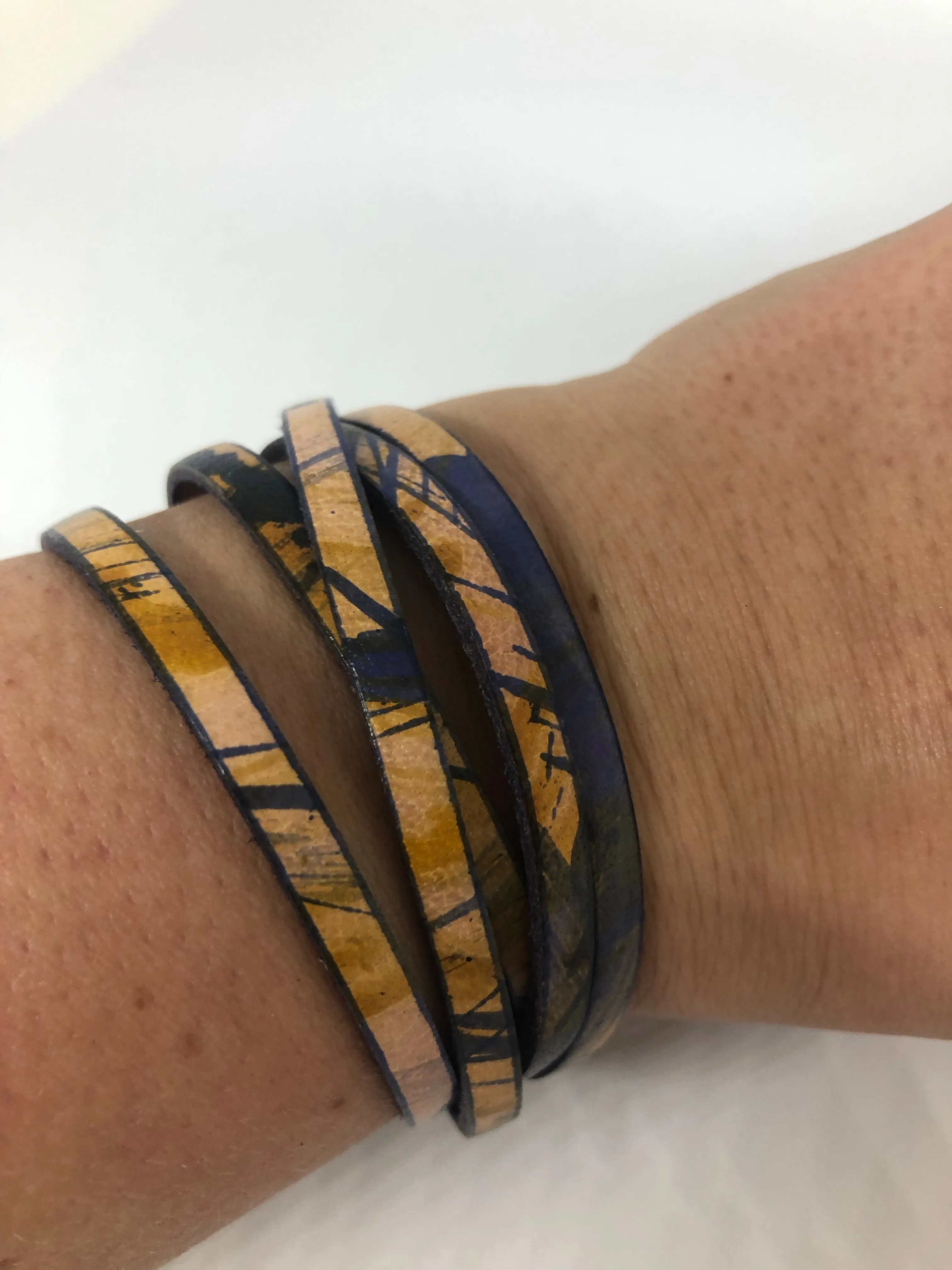 Genuine Leather Wrap Bracelets