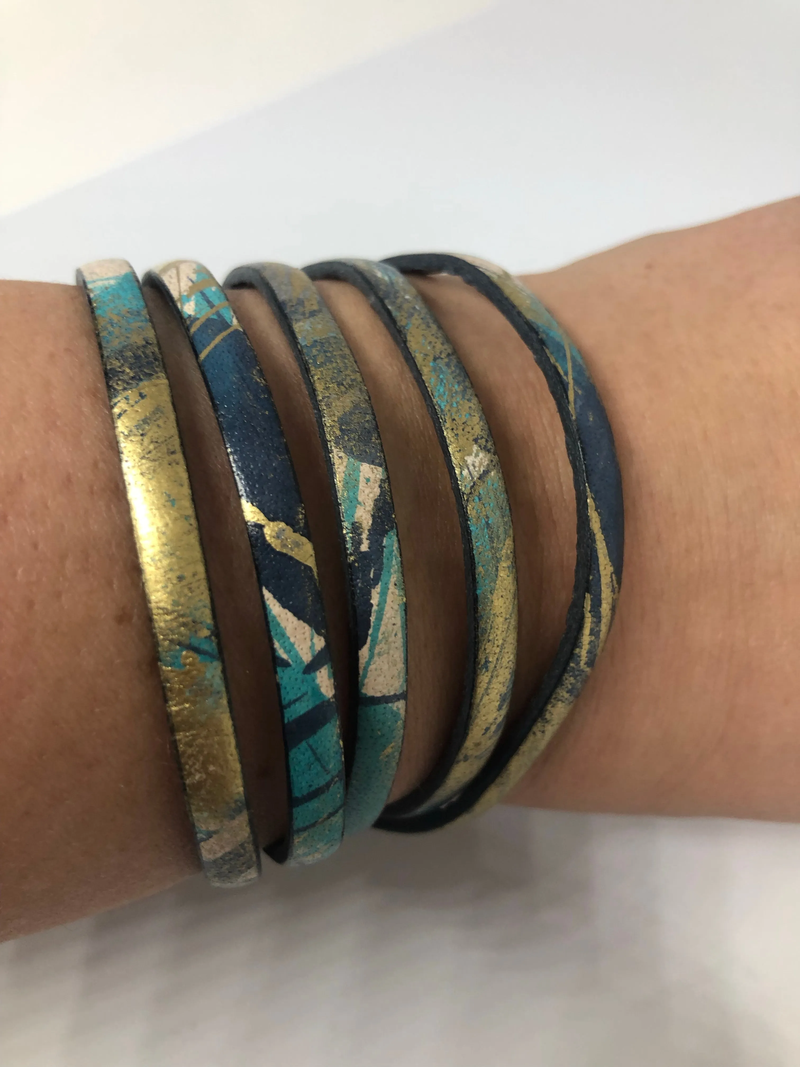 Genuine Leather Wrap Bracelets