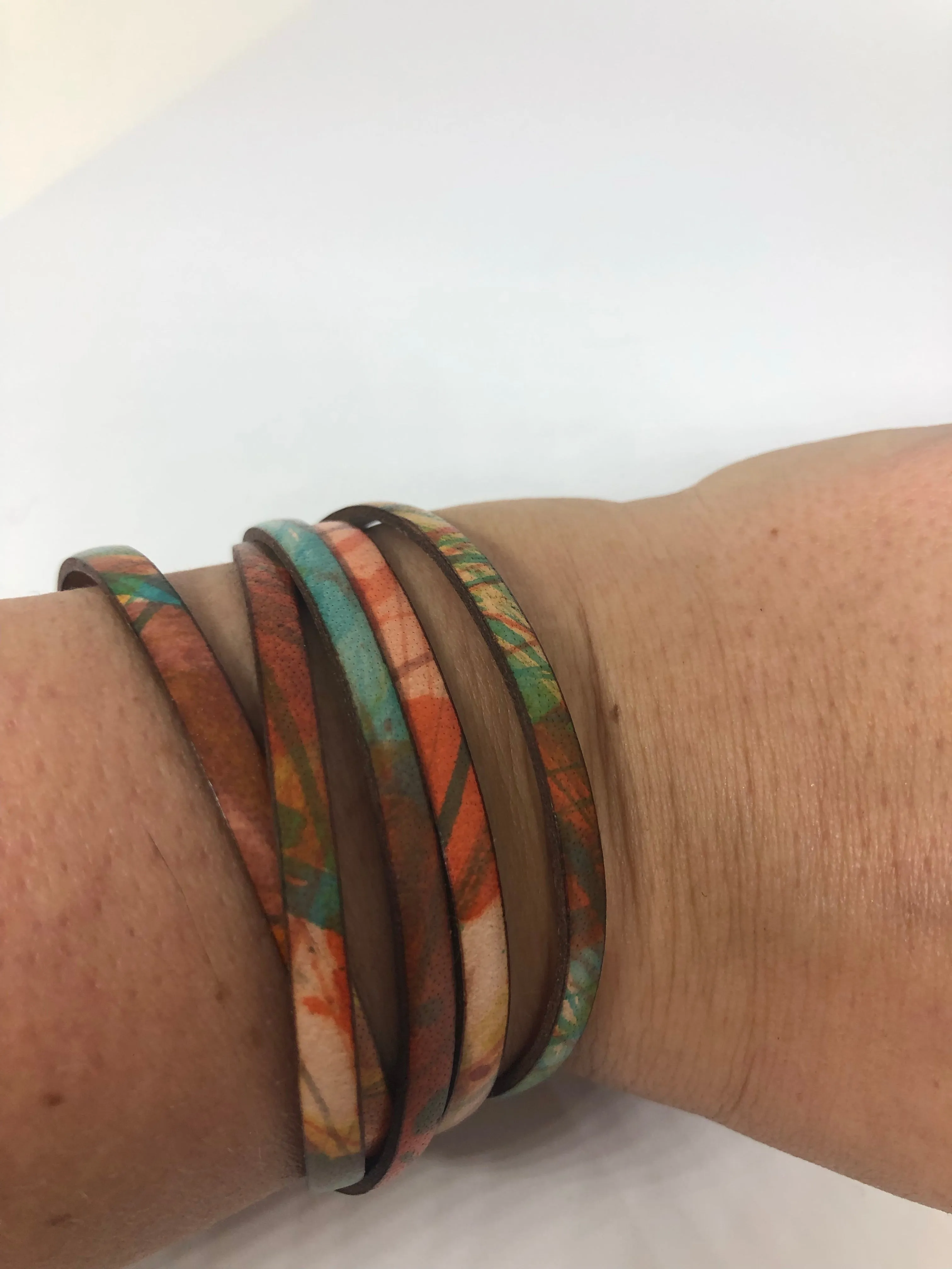 Genuine Leather Wrap Bracelets