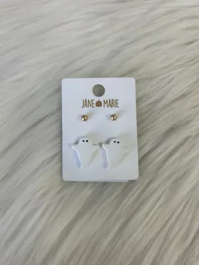 Ghost & Stud earrings