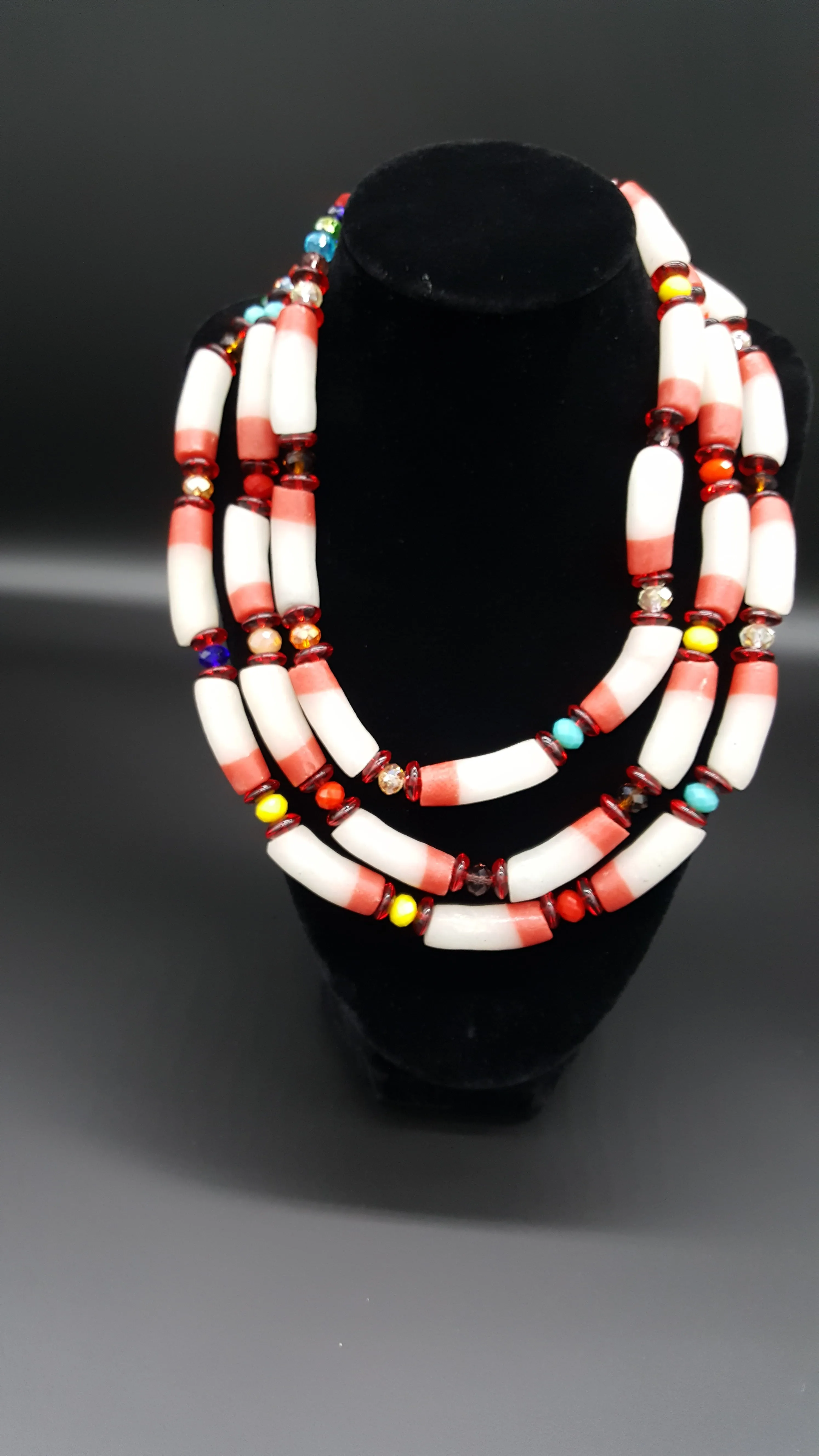 Glass Beaded Necklace