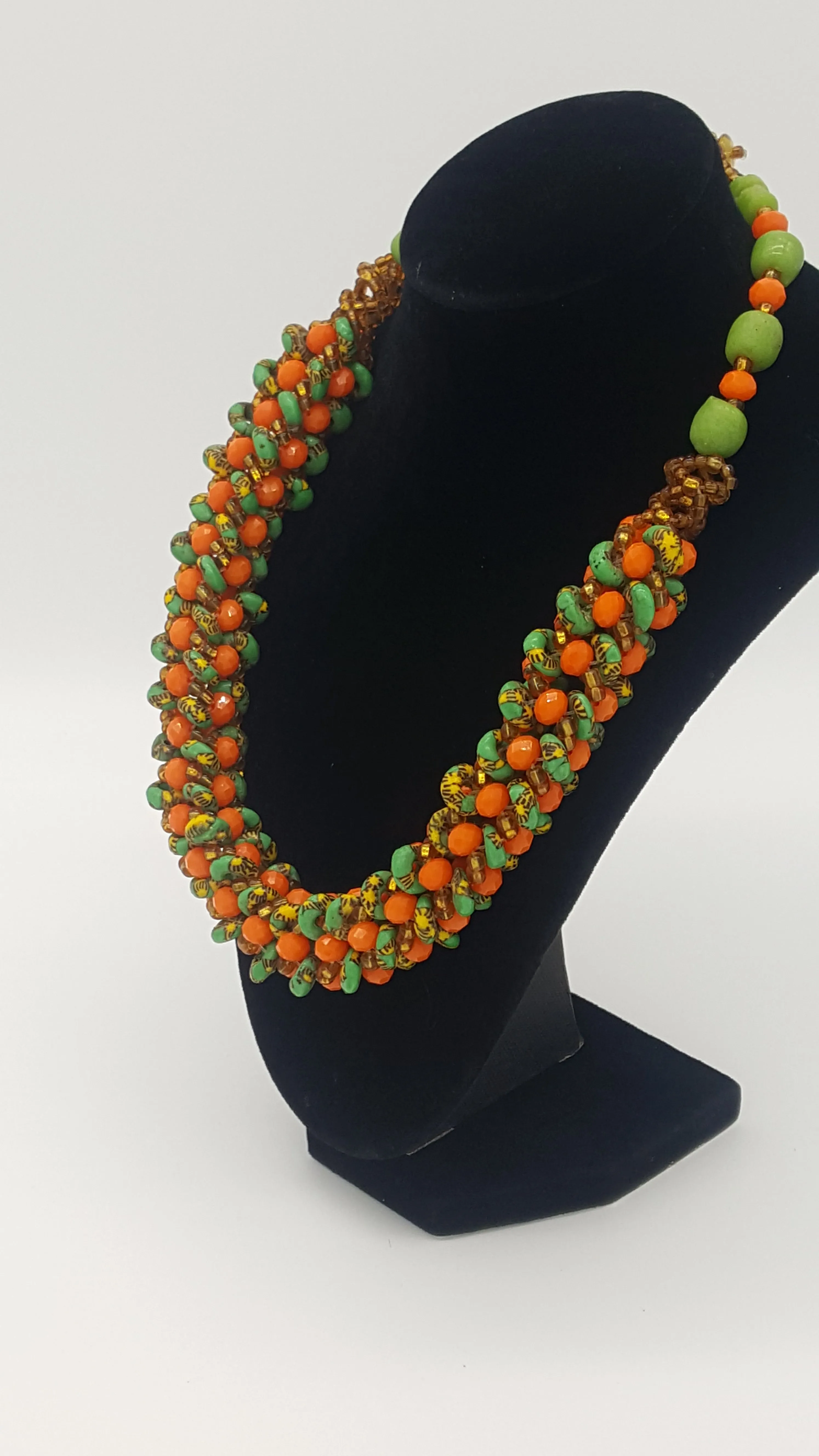 Glass Beaded Necklace