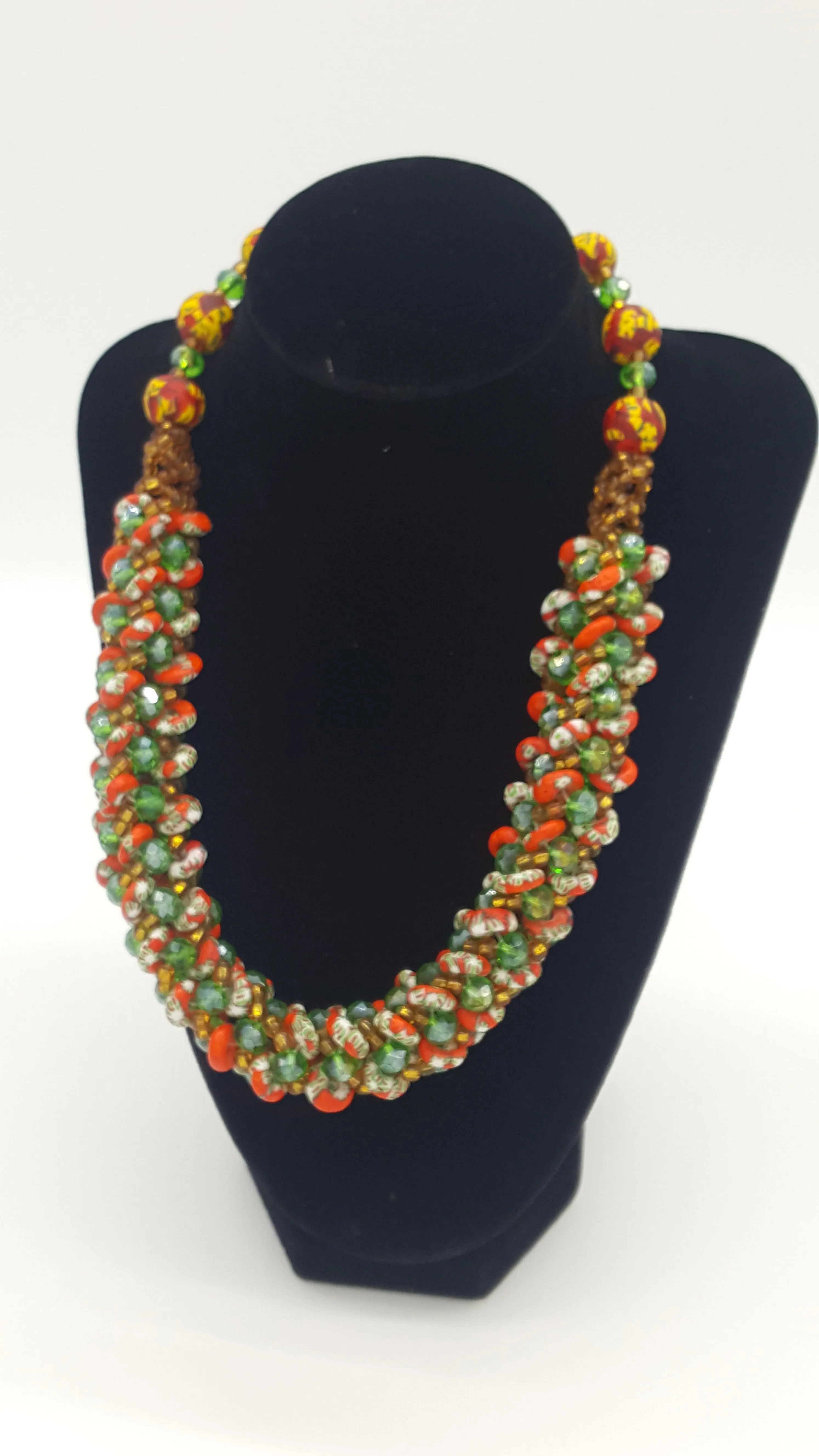 Glass Beaded Necklace