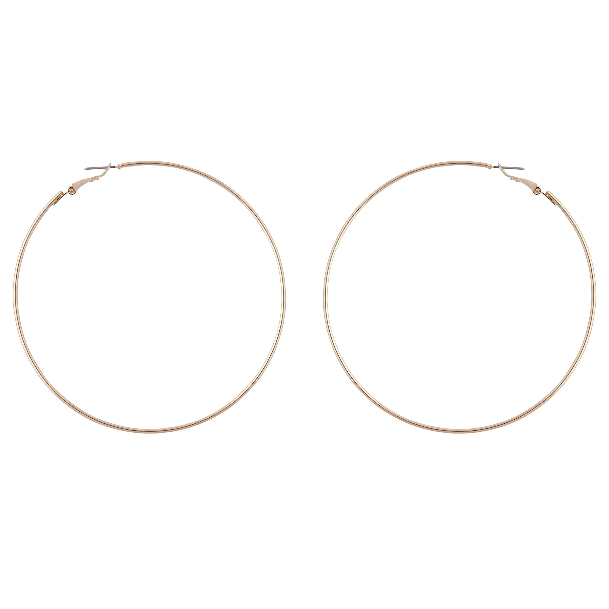 Gold Super Hoop Earrings