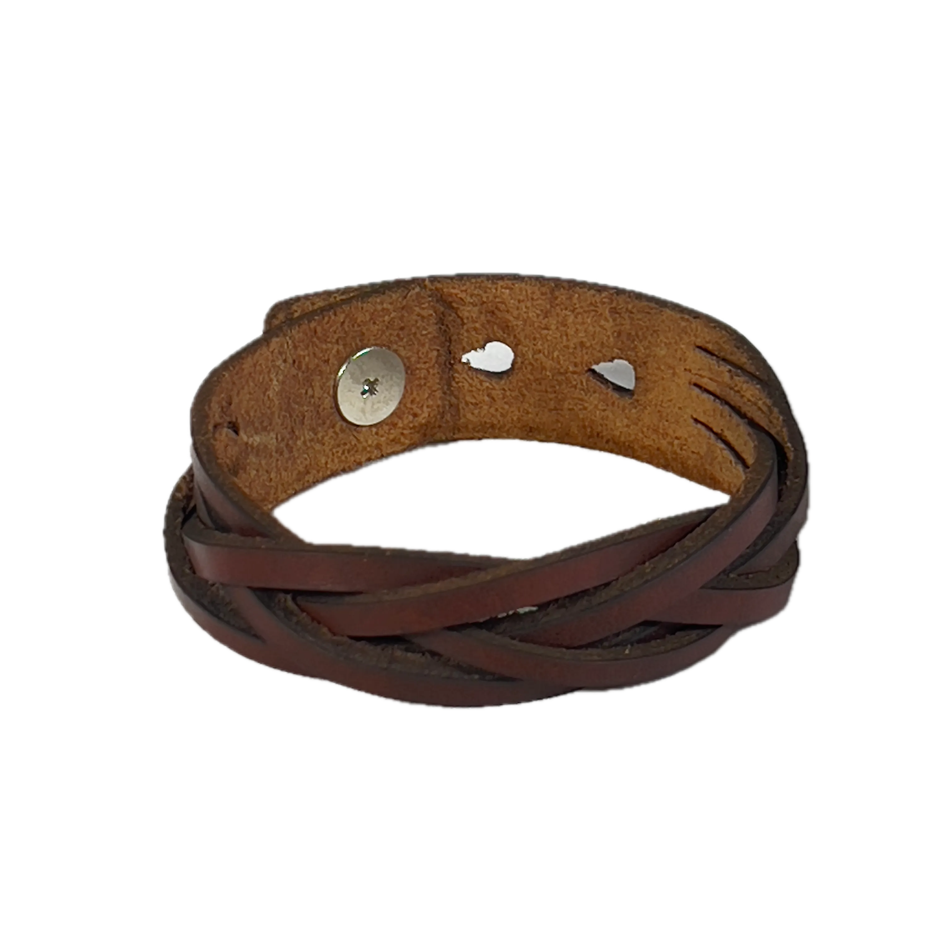 GRANDMA BRAIDED LEATHER BRACELET-Pin