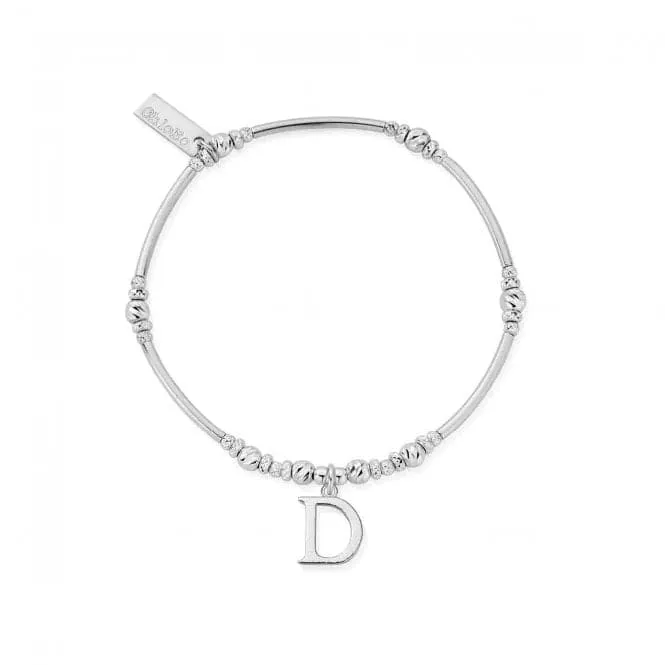 Iconic Initial Bracelet - Letter D