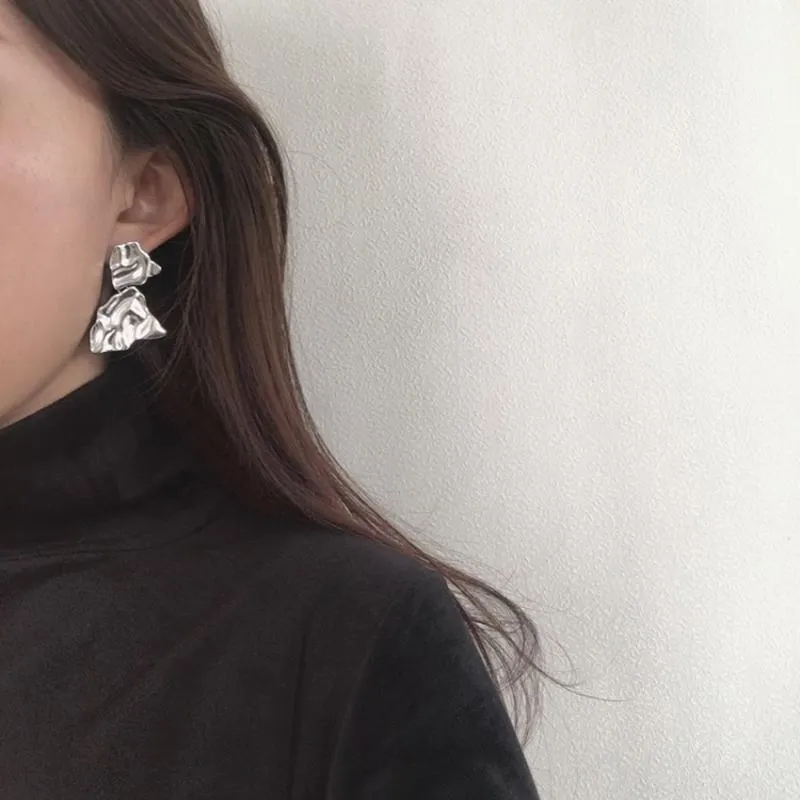 Irregular Drop Geometrical Earrings