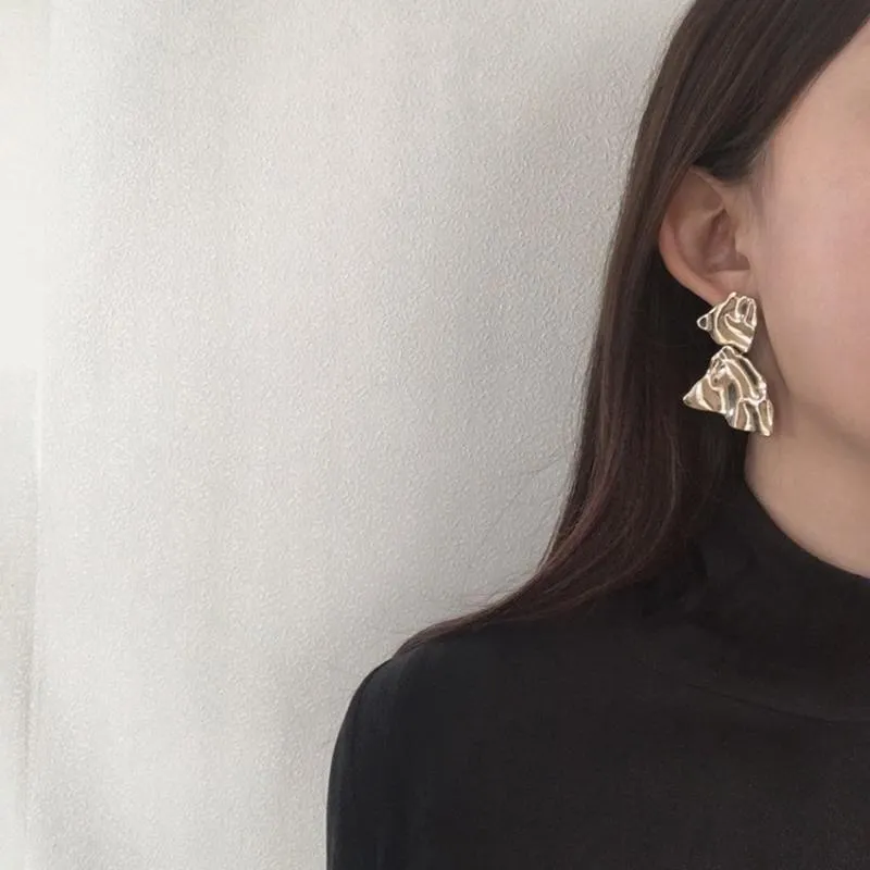 Irregular Drop Geometrical Earrings