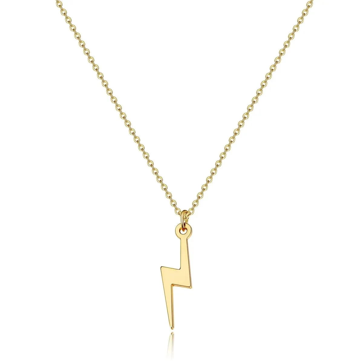 Kyerlyn Gold Lightning Necklaces