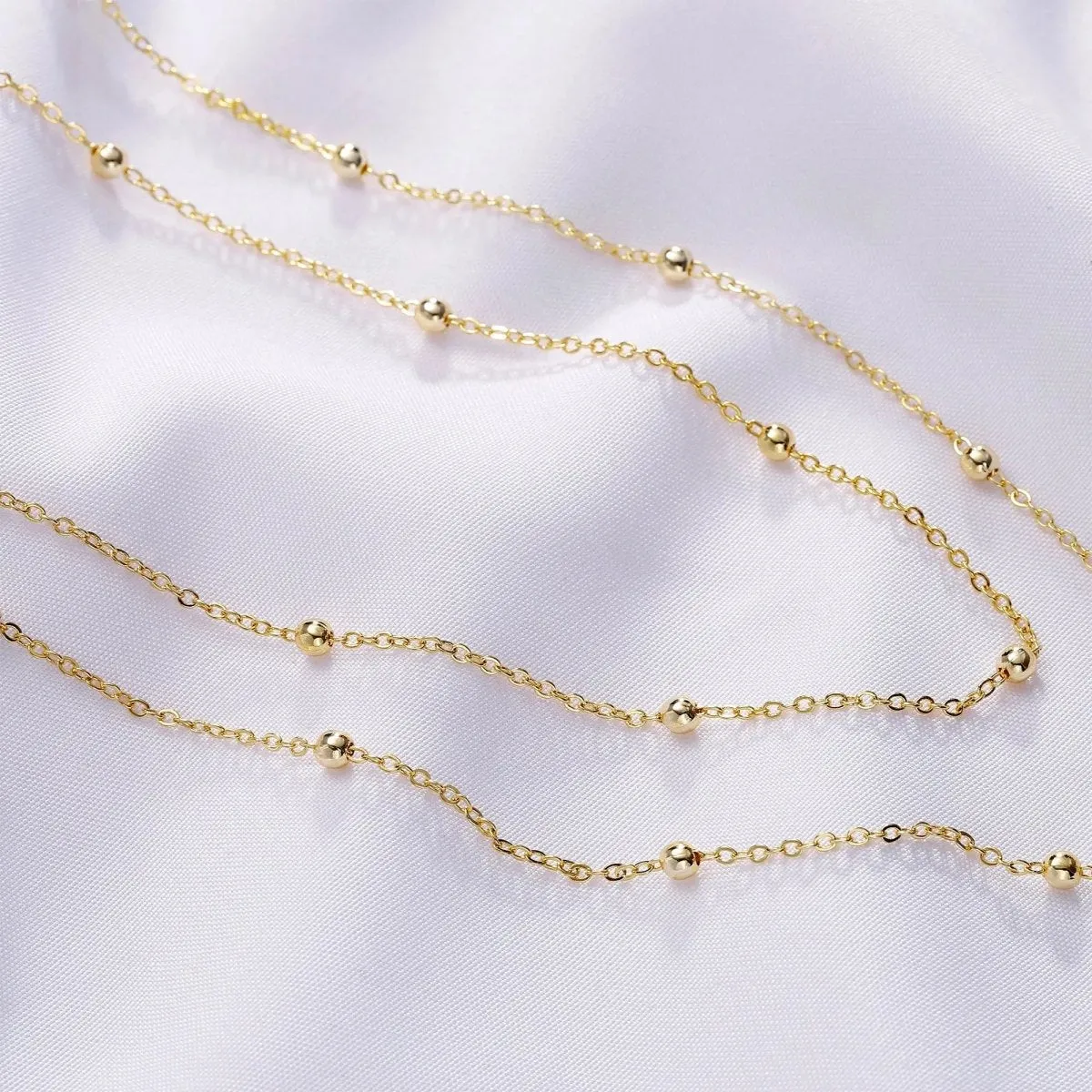 Kyerlyn Gold Y-Shaped Dainty Necklaces