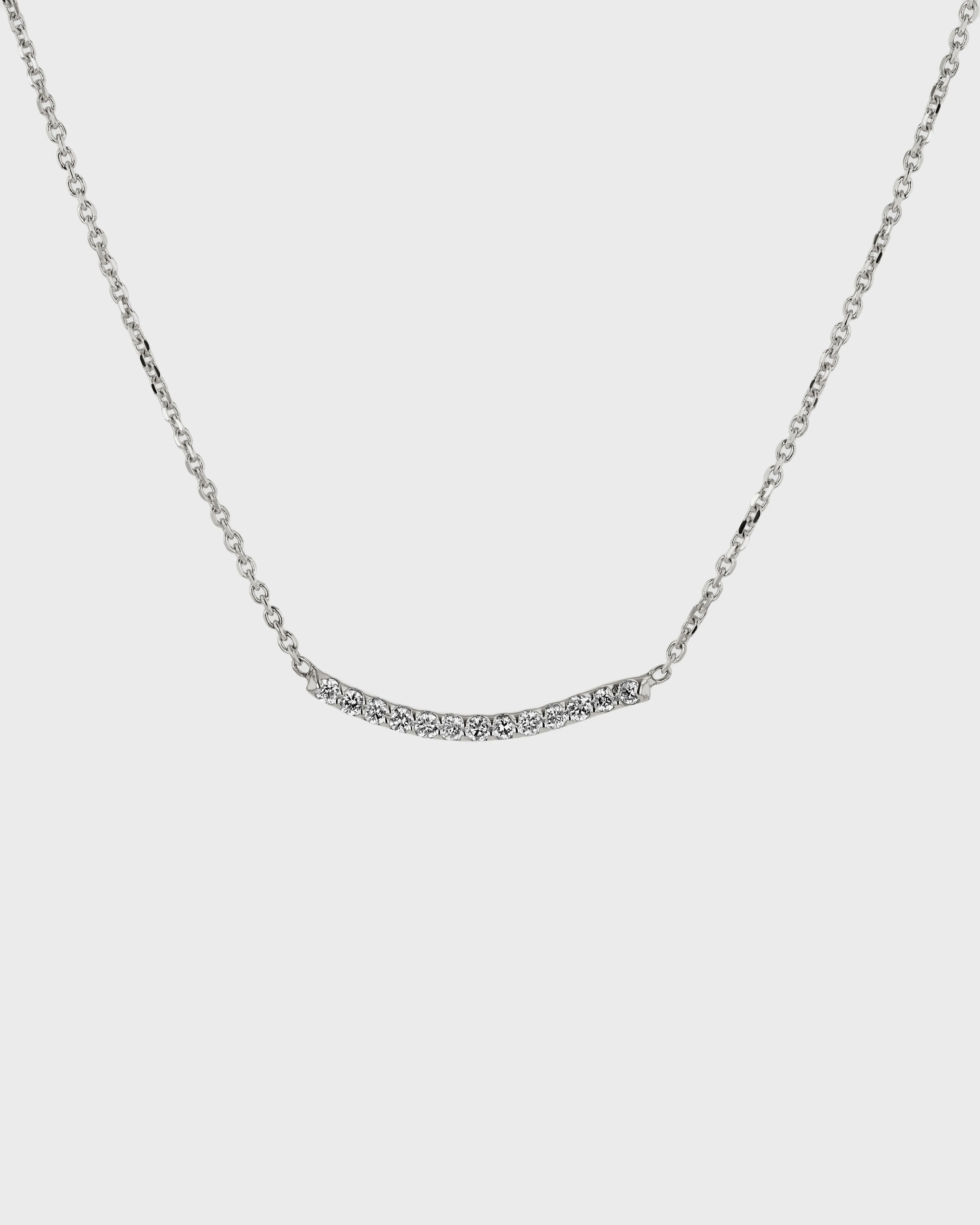 Lightwave Diamond Necklace