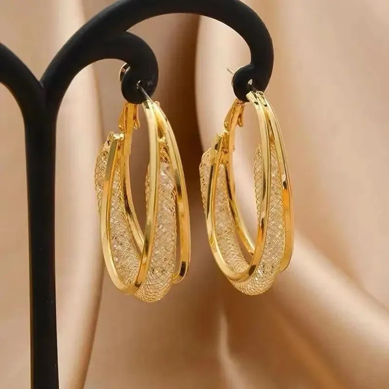 Lymphatic Drainage Weight Loss Hoop Earrings