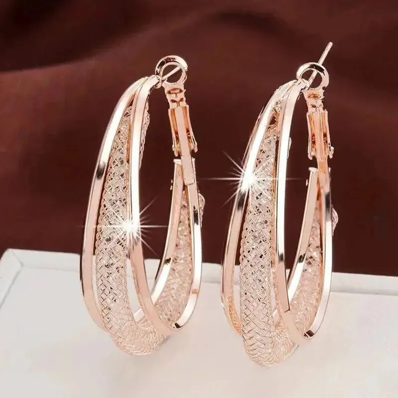 Lymphatic Drainage Weight Loss Hoop Earrings