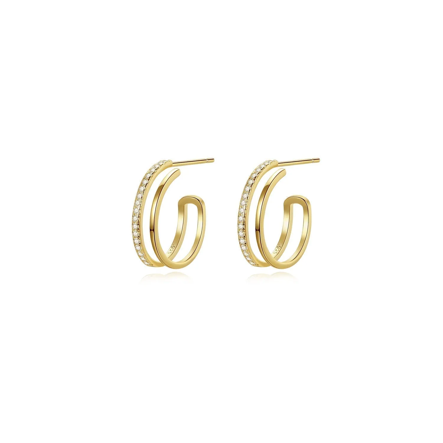 Peroz Valerie - Women's Gold Hoop Earrings