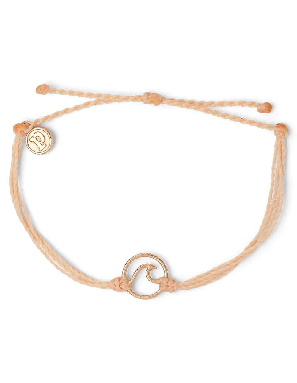 Pura Vida Rose Gold Wave Bracelet