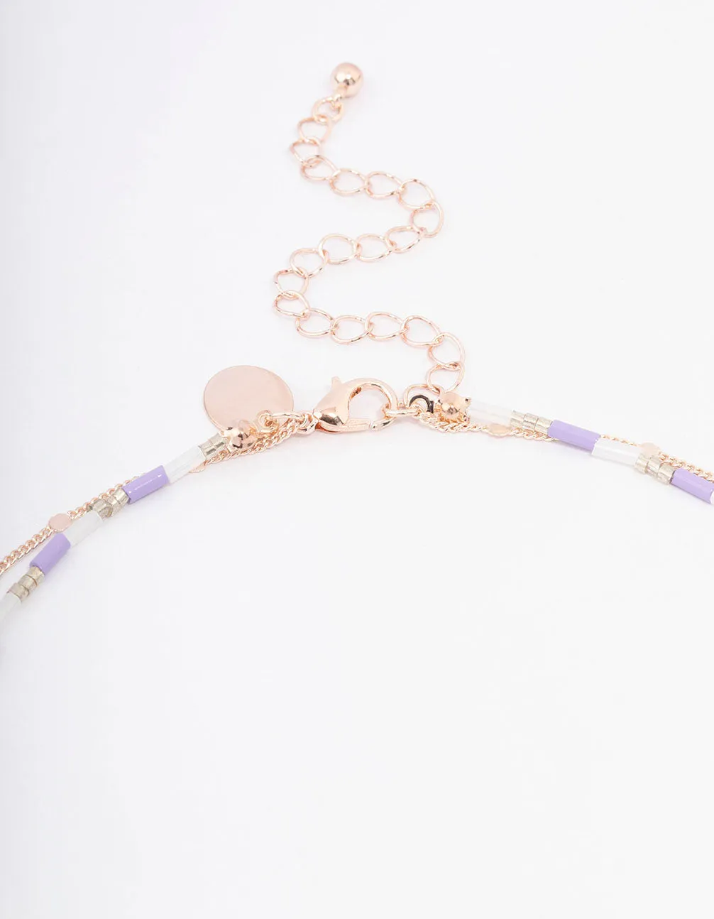 Rose Gold Layered Necklace