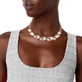 Shop Stunning Gold Tone & Rhinestone Choker Set - Perfect with Pearls!