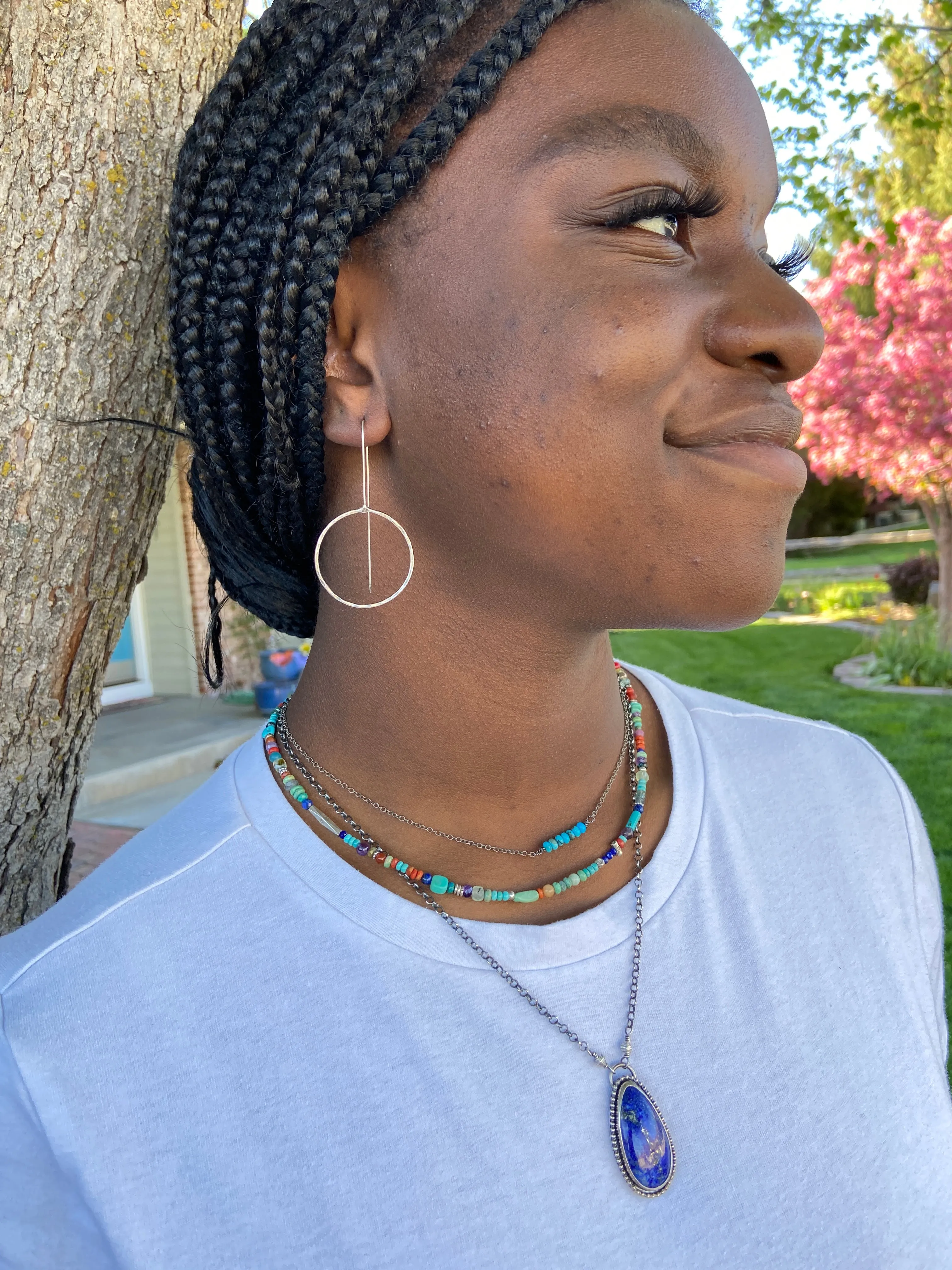 Stone Bar Necklaces