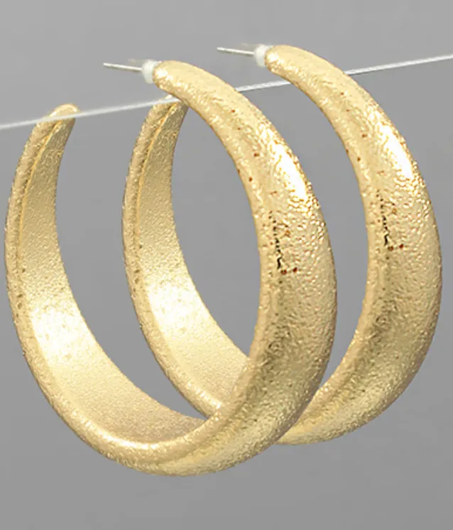 Textured Hoops