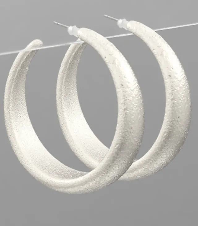 Textured Hoops