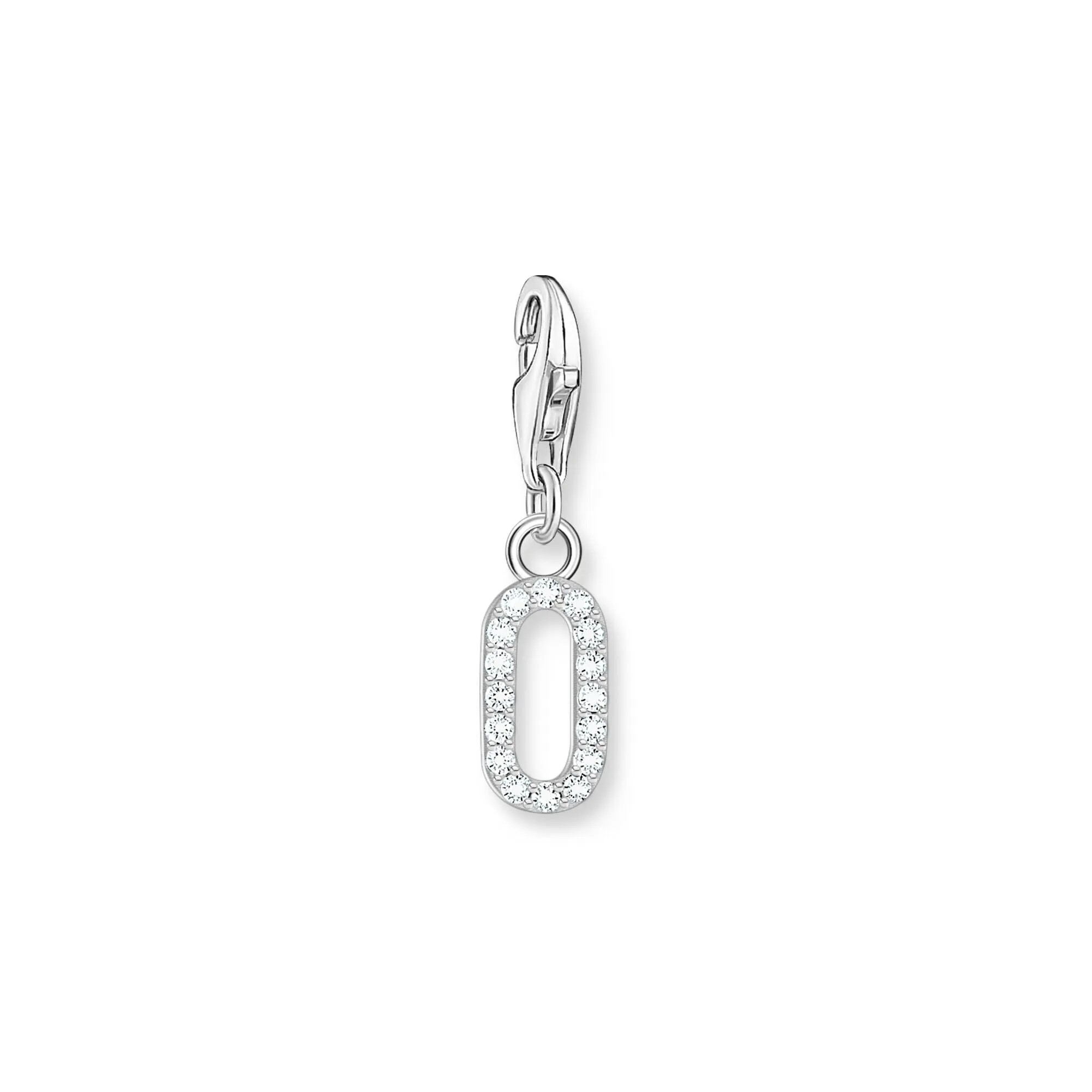 THOMAS SABO Charm Pendant Number "0" Silver