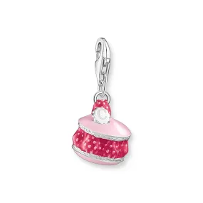 THOMAS SABO Charm Pendant Pink Raspberry Macaron