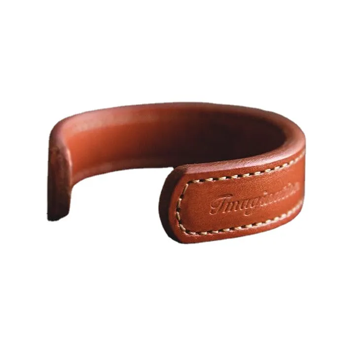 Vintage Vegetable Tanned Leather Bracelet