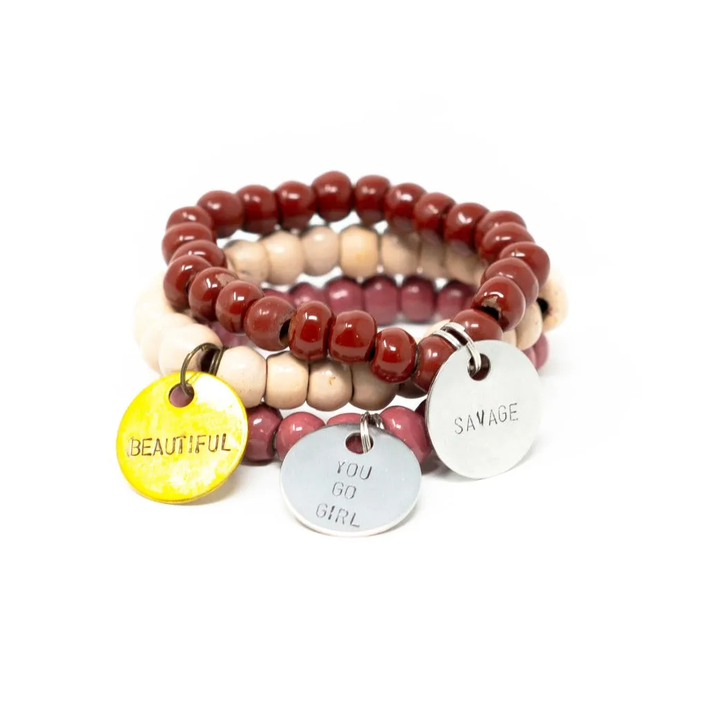 Wine Bracelet Stack