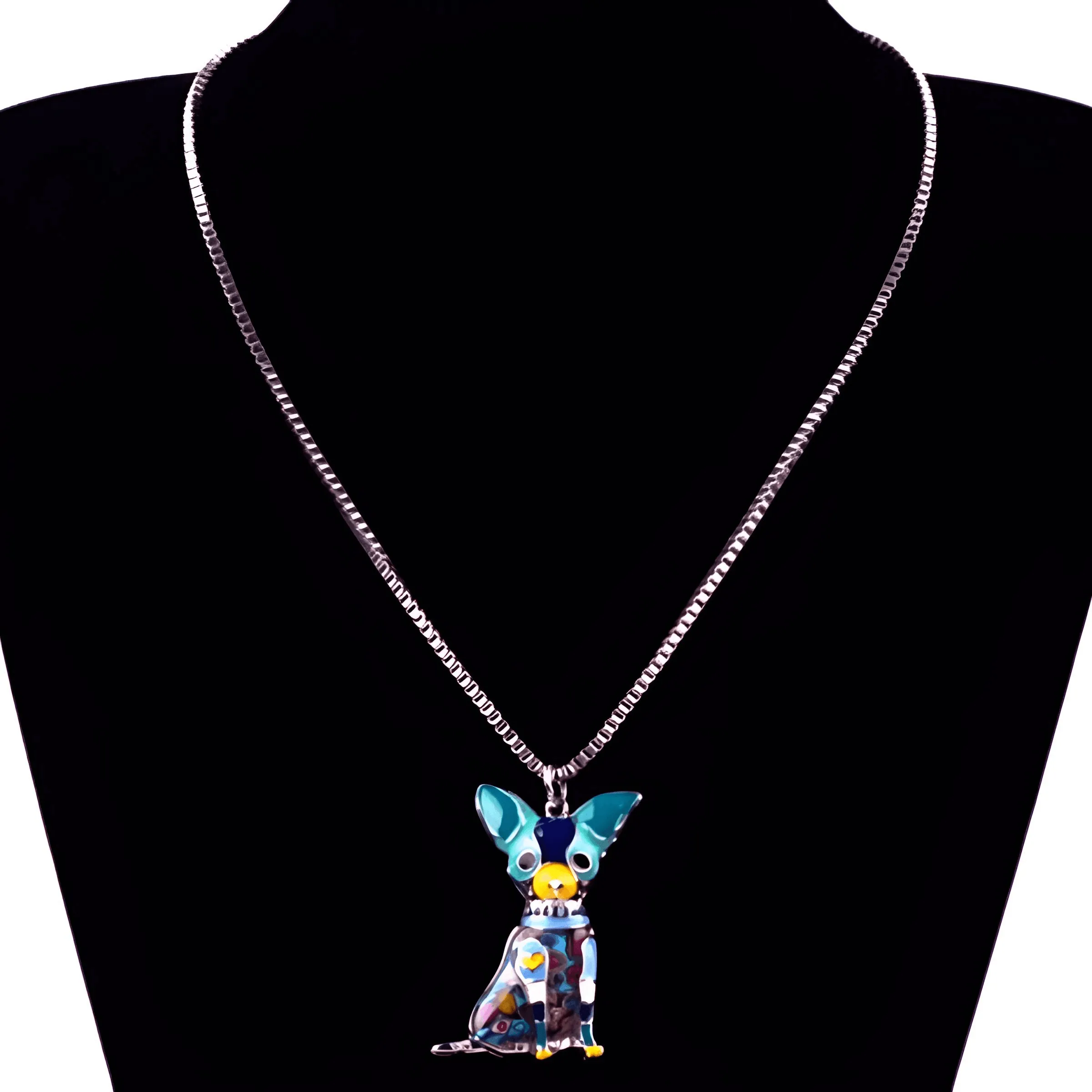 Women's Chihuahua Pendant Necklace