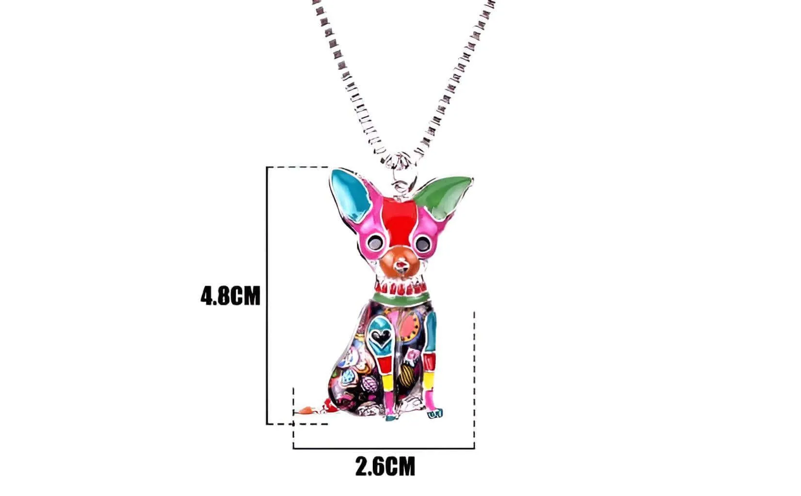 Women's Chihuahua Pendant Necklace