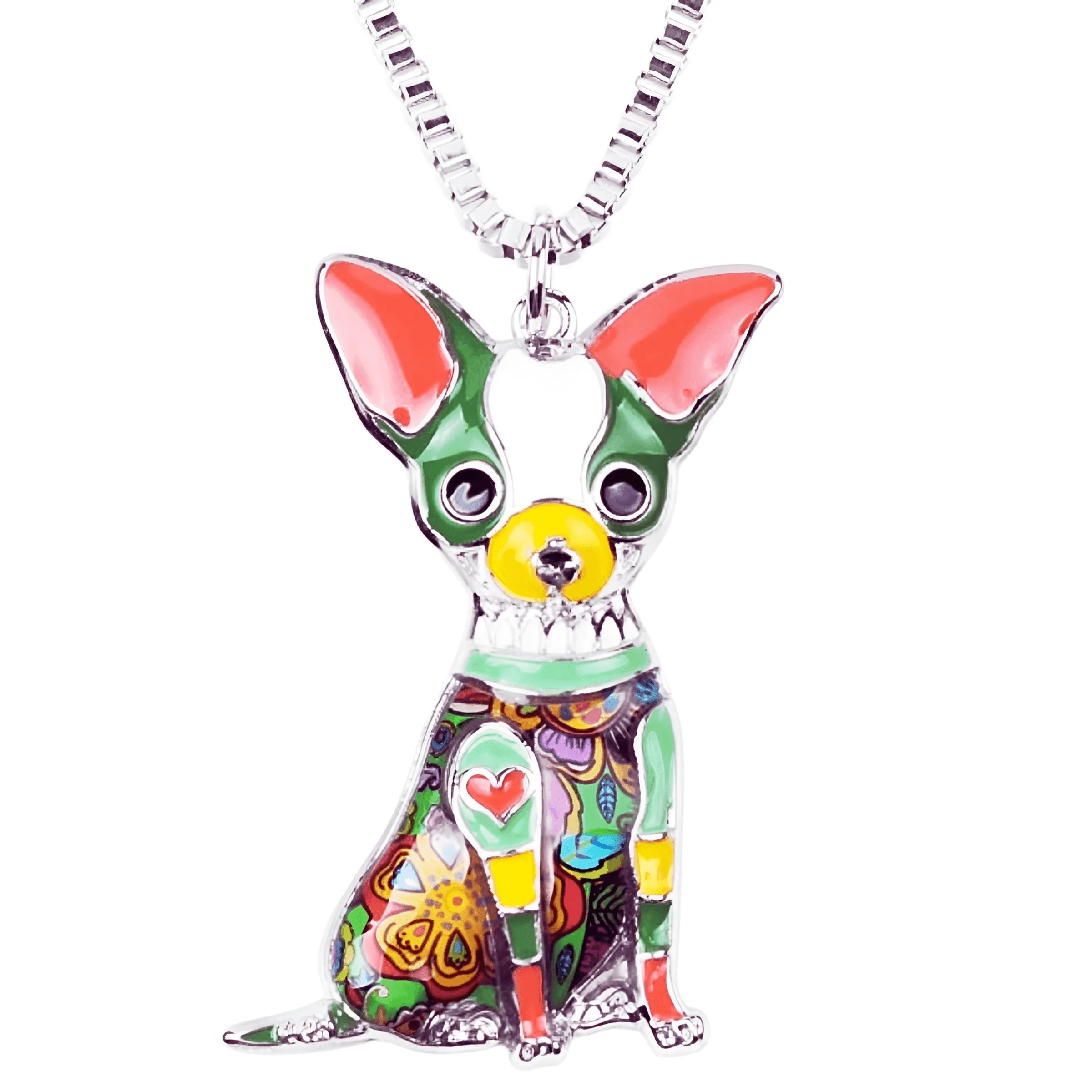 Women's Chihuahua Pendant Necklace