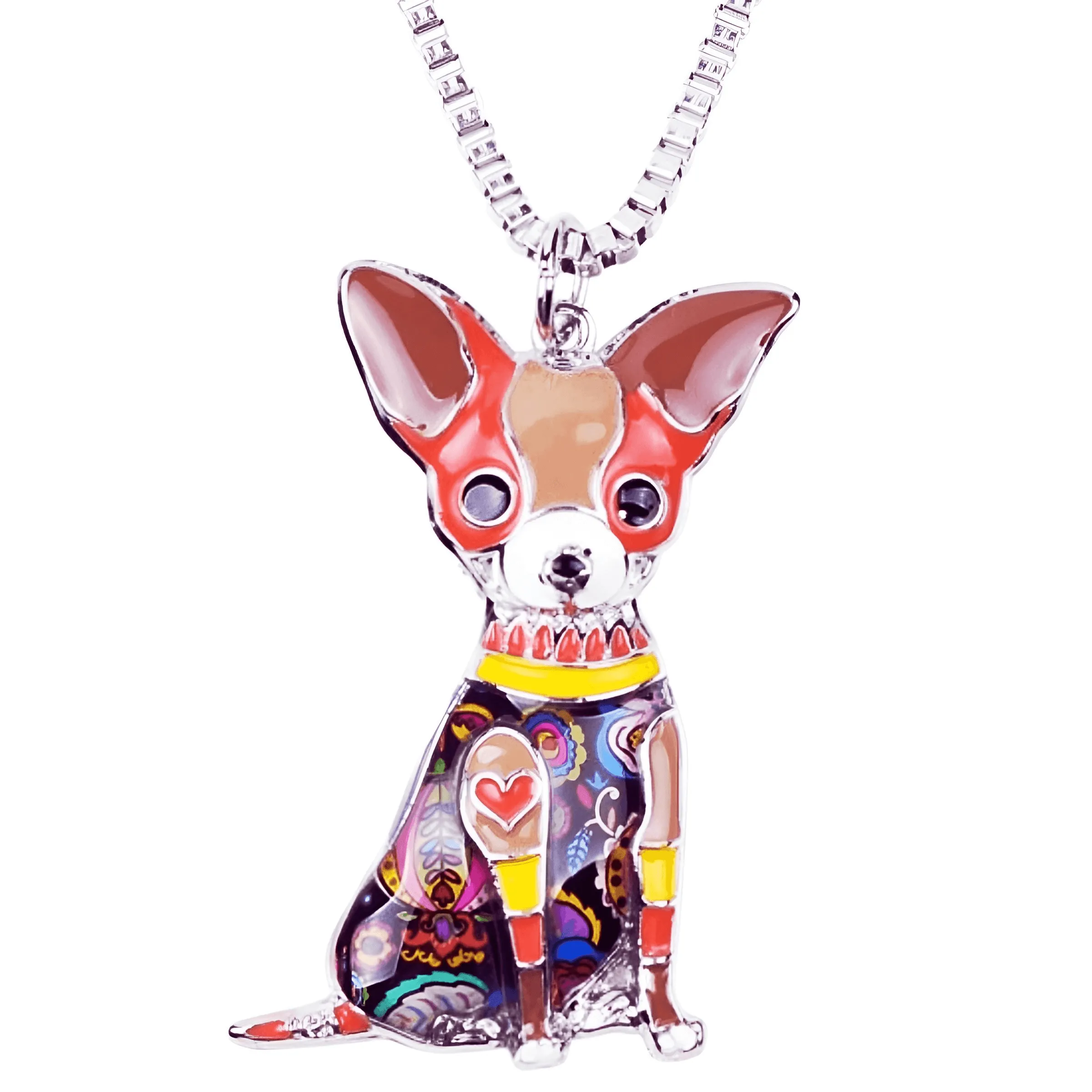 Women's Chihuahua Pendant Necklace