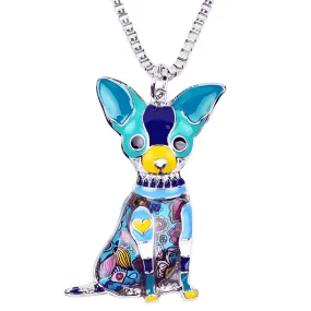 Women's Chihuahua Pendant Necklace